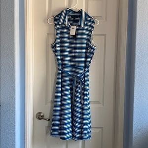 Brand new Banana Republic striped dress - Size 8